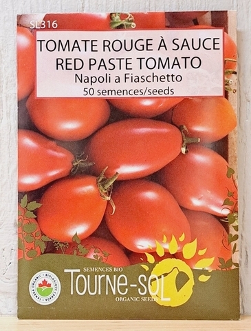 SEEDS - Tomato Red Paste Napoli a Fiaschetto (Tourne-sol)